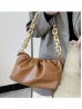 Premium Faux Leather Crossbody W/ Chain